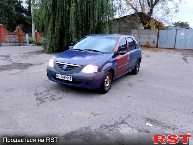 Синій Дачія Logan, об'ємом двигуна 1.6 л та пробігом 186 тис. км за 1500 $, фото 1 на Automoto.ua