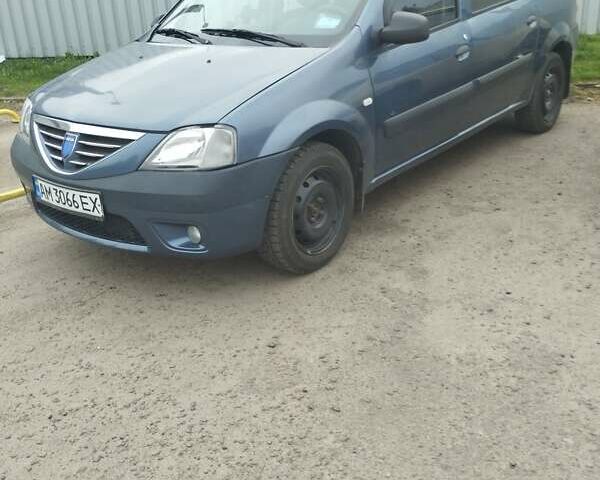 Синій Дачія Logan, об'ємом двигуна 1.5 л та пробігом 259 тис. км за 5250 $, фото 1 на Automoto.ua