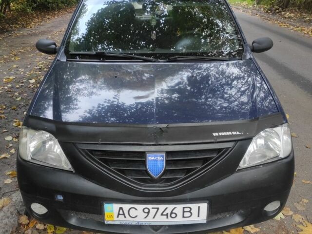 Синій Дачія Logan, об'ємом двигуна 1.4 л та пробігом 186 тис. км за 3300 $, фото 1 на Automoto.ua