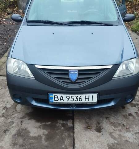 Синий Дачия Логан, объемом двигателя 1.6 л и пробегом 167 тыс. км за 3800 $, фото 1 на Automoto.ua