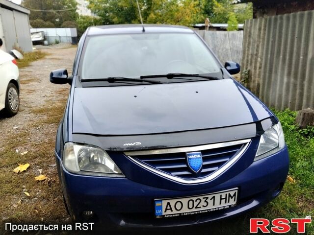 Синий Дачия Логан, объемом двигателя 1.6 л и пробегом 219 тыс. км за 4500 $, фото 1 на Automoto.ua