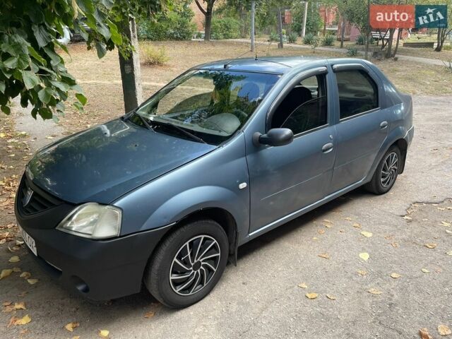 Синий Дачия Логан, объемом двигателя 1.39 л и пробегом 500 тыс. км за 2300 $, фото 1 на Automoto.ua