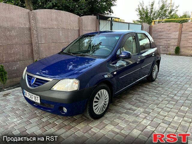 Синий Дачия Логан, объемом двигателя 1.6 л и пробегом 137 тыс. км за 4200 $, фото 1 на Automoto.ua