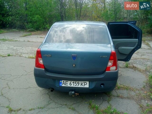 Синий Дачия Логан, объемом двигателя 1.39 л и пробегом 193 тыс. км за 3300 $, фото 1 на Automoto.ua