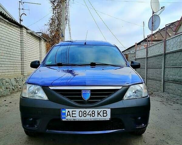 Синий Дачия Логан, объемом двигателя 1.4 л и пробегом 205 тыс. км за 4800 $, фото 1 на Automoto.ua
