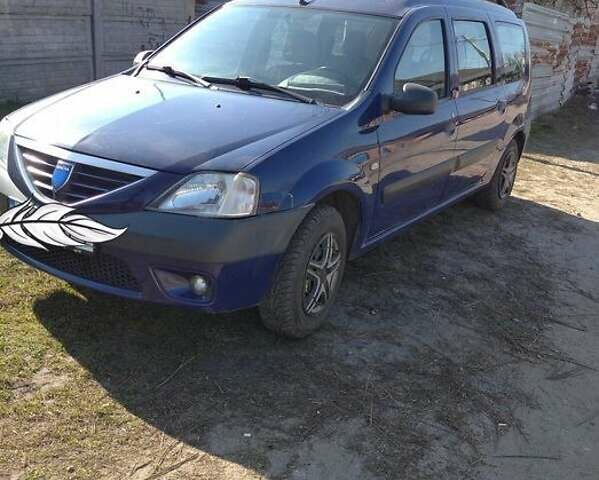 Синий Дачия Логан, объемом двигателя 1.6 л и пробегом 180 тыс. км за 4900 $, фото 1 на Automoto.ua