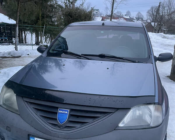 Синий Дачия Логан, объемом двигателя 1.39 л и пробегом 259 тыс. км за 2950 $, фото 1 на Automoto.ua