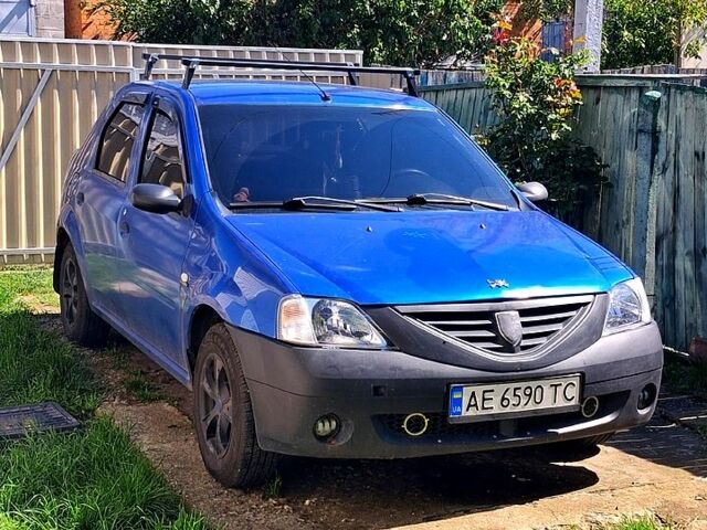 Синий Дачия Логан, объемом двигателя 1.4 л и пробегом 128 тыс. км за 3450 $, фото 1 на Automoto.ua