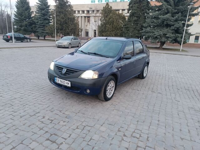 Синий Дачия Логан, объемом двигателя 1.4 л и пробегом 123 тыс. км за 3200 $, фото 1 на Automoto.ua