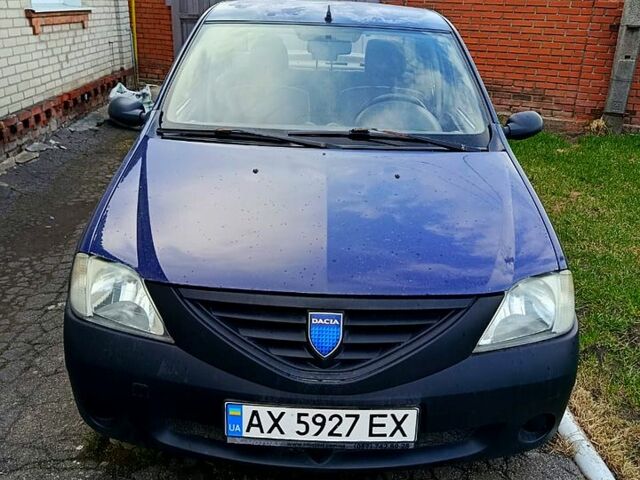 Синій Дачія Logan, об'ємом двигуна 1.4 л та пробігом 215 тис. км за 1850 $, фото 1 на Automoto.ua