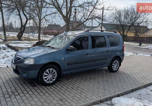 Синій Дачія Logan, об'ємом двигуна 1.6 л та пробігом 236 тис. км за 5800 $, фото 1 на Automoto.ua
