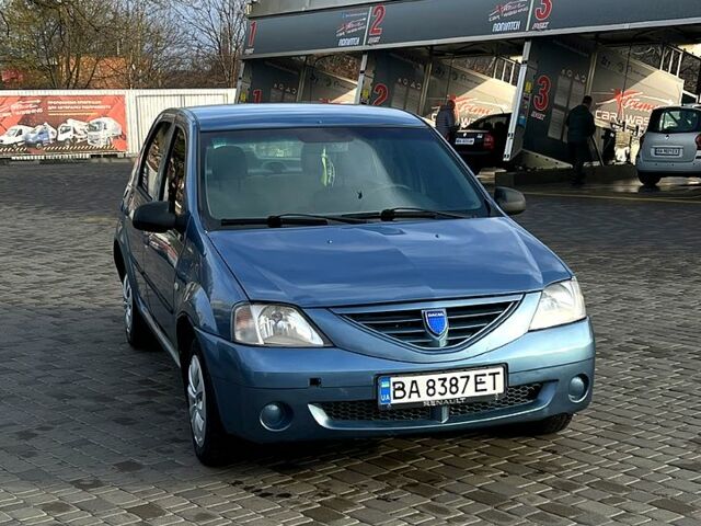 Синий Дачия Логан, объемом двигателя 1.4 л и пробегом 350 тыс. км за 2500 $, фото 1 на Automoto.ua