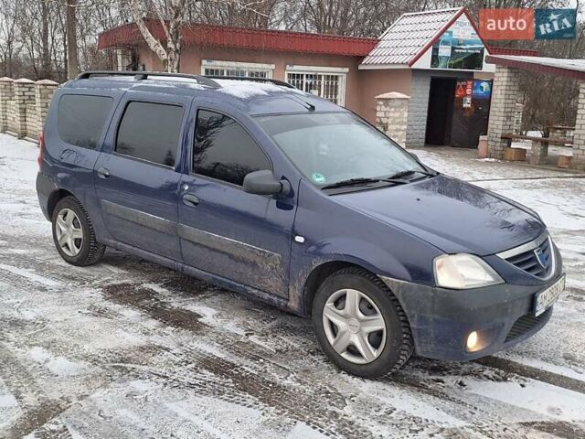 Синій Дачія Logan, об'ємом двигуна 1.6 л та пробігом 259 тис. км за 5200 $, фото 1 на Automoto.ua