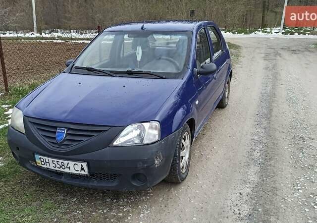 Синий Дачия Логан, объемом двигателя 1.4 л и пробегом 689 тыс. км за 2900 $, фото 1 на Automoto.ua