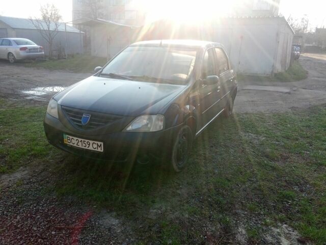 Синий Дачия Логан, объемом двигателя 1.4 л и пробегом 215 тыс. км за 1950 $, фото 1 на Automoto.ua