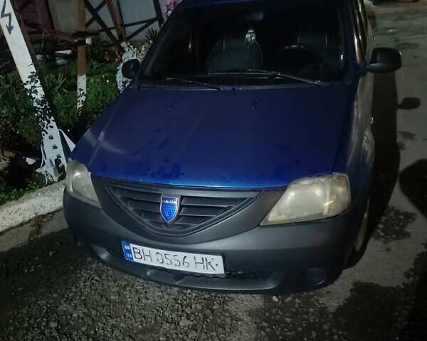 Синий Дачия Логан, объемом двигателя 1.4 л и пробегом 600 тыс. км за 2600 $, фото 1 на Automoto.ua