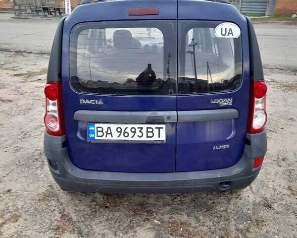 Синий Дачия Логан, объемом двигателя 1.4 л и пробегом 191 тыс. км за 3900 $, фото 1 на Automoto.ua