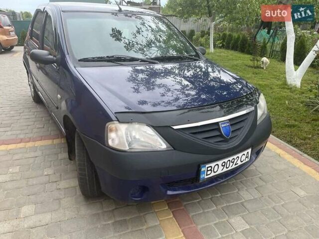 Синий Дачия Логан, объемом двигателя 1.39 л и пробегом 210 тыс. км за 2900 $, фото 1 на Automoto.ua