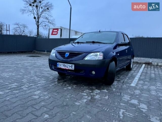 Синий Дачия Логан, объемом двигателя 1.4 л и пробегом 172 тыс. км за 4199 $, фото 1 на Automoto.ua
