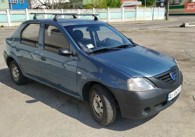 Синий Дачия Логан, объемом двигателя 1.39 л и пробегом 279 тыс. км за 3200 $, фото 1 на Automoto.ua