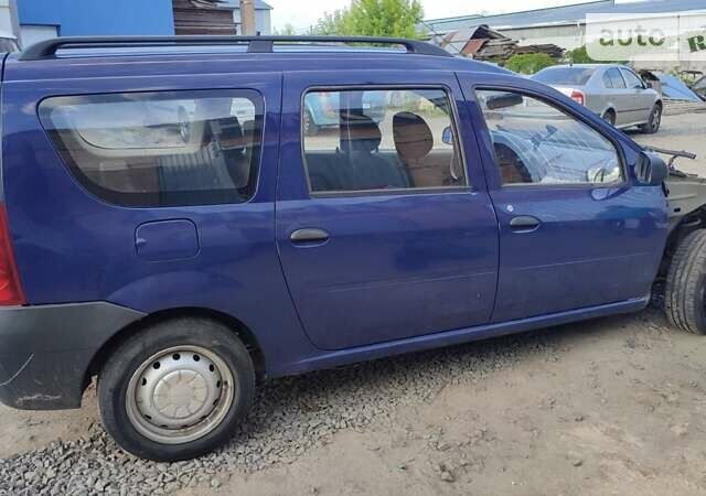 Синій Дачія Logan, об'ємом двигуна 1.39 л та пробігом 220 тис. км за 5500 $, фото 1 на Automoto.ua
