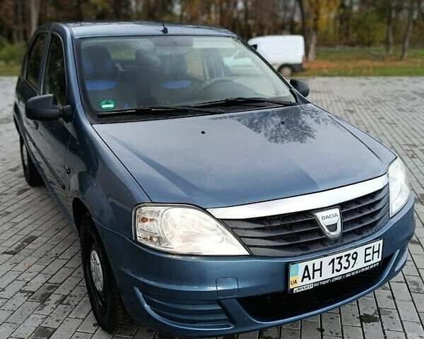 Дачия Логан 2008 в Желтых Водах на Automoto.ua Синий Дачия Логан, объемом двигателя 1.6 л и пробегом 144 тыс. км за 4700 $, фото 1 на Automoto.ua