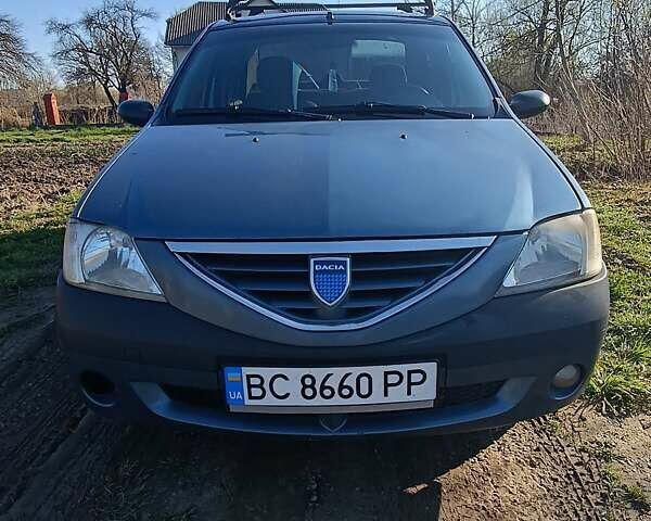 Синій Дачія Logan, об'ємом двигуна 1.46 л та пробігом 370 тис. км за 3100 $, фото 1 на Automoto.ua