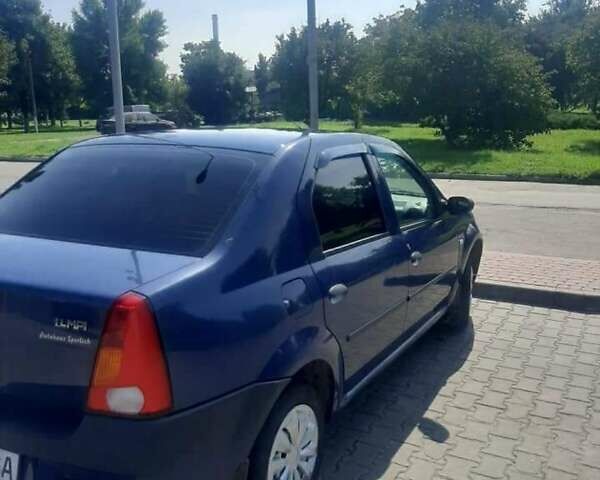 Синий Дачия Логан, объемом двигателя 1.4 л и пробегом 194 тыс. км за 3300 $, фото 1 на Automoto.ua