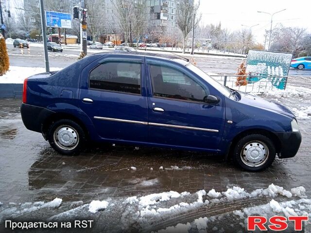 Синий Дачия Логан, объемом двигателя 1.4 л и пробегом 155 тыс. км за 4000 $, фото 1 на Automoto.ua