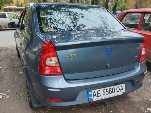 Синий Дачия Логан, объемом двигателя 1.4 л и пробегом 168 тыс. км за 4999 $, фото 1 на Automoto.ua