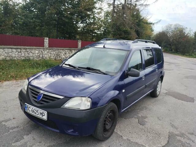 Синий Дачия Логан, объемом двигателя 1.46 л и пробегом 236 тыс. км за 3500 $, фото 1 на Automoto.ua