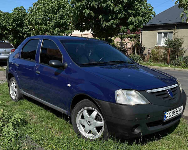 Синий Дачия Логан, объемом двигателя 1.39 л и пробегом 162 тыс. км за 2700 $, фото 1 на Automoto.ua
