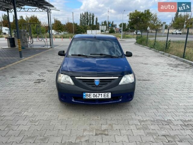 Синий Дачия Логан, объемом двигателя 1.39 л и пробегом 244 тыс. км за 2999 $, фото 1 на Automoto.ua