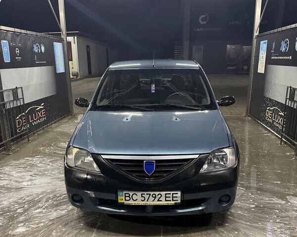 Синий Дачия Логан, объемом двигателя 1.39 л и пробегом 187 тыс. км за 2900 $, фото 1 на Automoto.ua