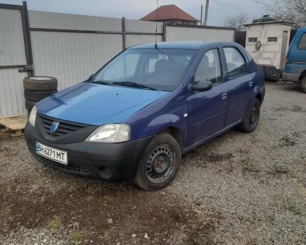 Синий Дачия Логан, объемом двигателя 1.39 л и пробегом 600 тыс. км за 1850 $, фото 1 на Automoto.ua