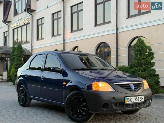 Синий Дачия Логан, объемом двигателя 1.6 л и пробегом 179 тыс. км за 2999 $, фото 1 на Automoto.ua
