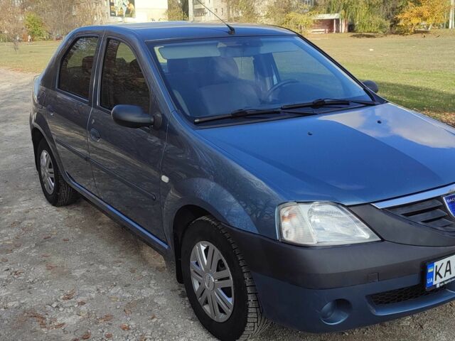 Синий Дачия Логан, объемом двигателя 1.4 л и пробегом 97 тыс. км за 5000 $, фото 1 на Automoto.ua