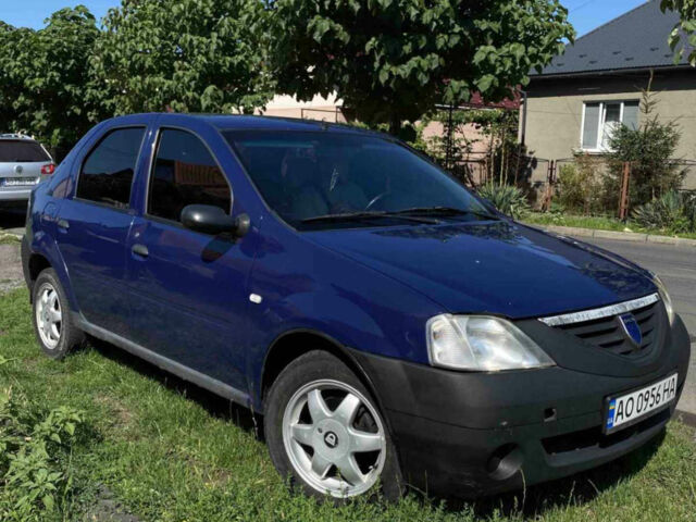 Синий Дачия Логан, объемом двигателя 1.39 л и пробегом 162 тыс. км за 2300 $, фото 1 на Automoto.ua