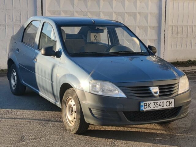 Синий Дачия Логан, объемом двигателя 1.4 л и пробегом 155 тыс. км за 3900 $, фото 1 на Automoto.ua