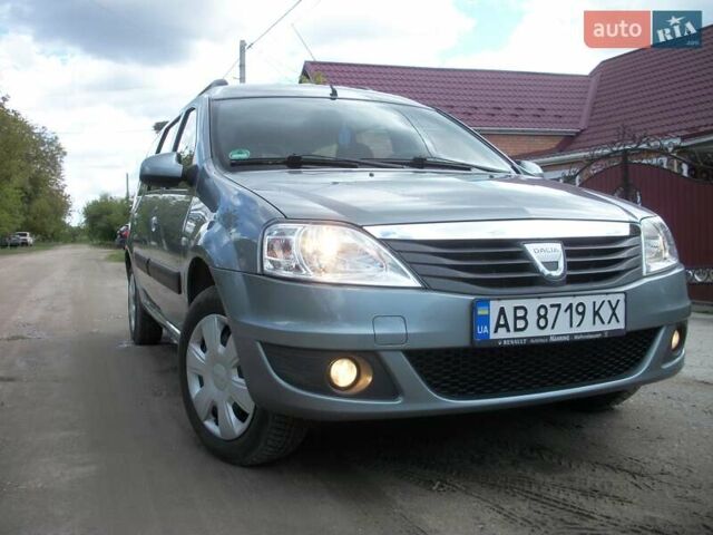 Синий Дачия Логан, объемом двигателя 1.6 л и пробегом 168 тыс. км за 6999 $, фото 1 на Automoto.ua