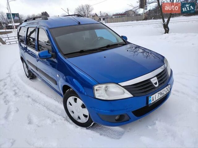 Синій Дачія Logan, об'ємом двигуна 1.6 л та пробігом 228 тис. км за 5950 $, фото 1 на Automoto.ua