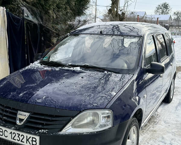 Синий Дачия Логан, объемом двигателя 1.4 л и пробегом 170 тыс. км за 4200 $, фото 1 на Automoto.ua