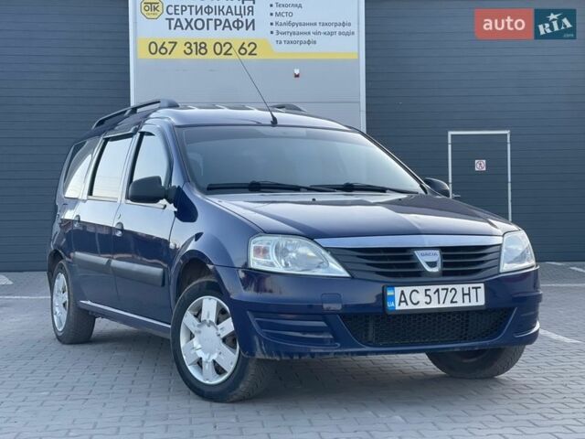 Синий Дачия Логан, объемом двигателя 1.39 л и пробегом 198 тыс. км за 4700 $, фото 1 на Automoto.ua