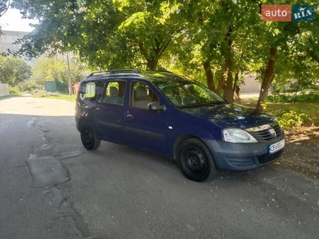 Синий Дачия Логан, объемом двигателя 1.39 л и пробегом 248 тыс. км за 3800 $, фото 1 на Automoto.ua
