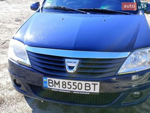 Синий Дачия Логан, объемом двигателя 1.6 л и пробегом 197 тыс. км за 4300 $, фото 1 на Automoto.ua