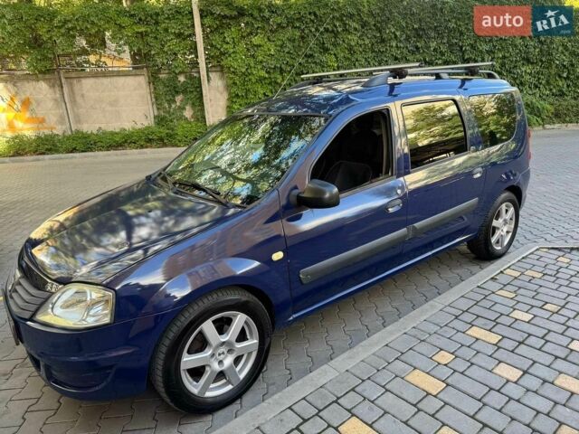 Синий Дачия Логан, объемом двигателя 1.4 л и пробегом 275 тыс. км за 4990 $, фото 1 на Automoto.ua
