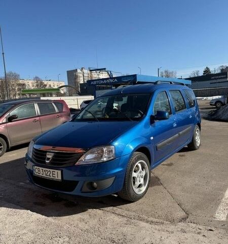 Синий Дачия Логан, объемом двигателя 1.6 л и пробегом 260 тыс. км за 6299 $, фото 1 на Automoto.ua