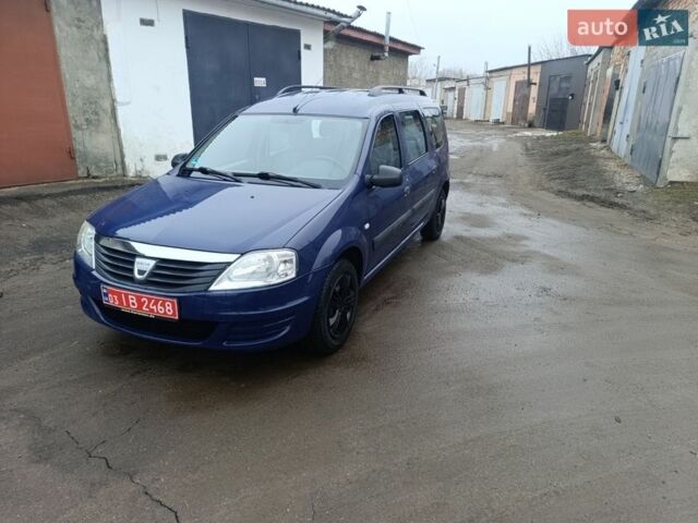 Синий Дачия Логан, объемом двигателя 1.4 л и пробегом 151 тыс. км за 4750 $, фото 1 на Automoto.ua