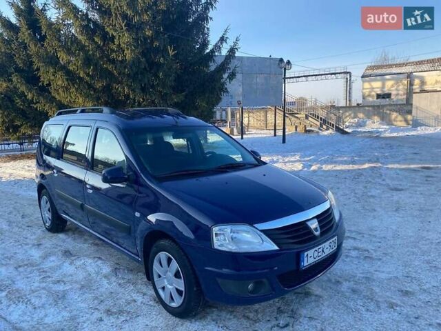 Синий Дачия Логан, объемом двигателя 1.6 л и пробегом 189 тыс. км за 6500 $, фото 1 на Automoto.ua
