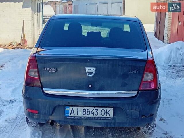Синий Дачия Логан, объемом двигателя 1.4 л и пробегом 214 тыс. км за 3100 $, фото 1 на Automoto.ua